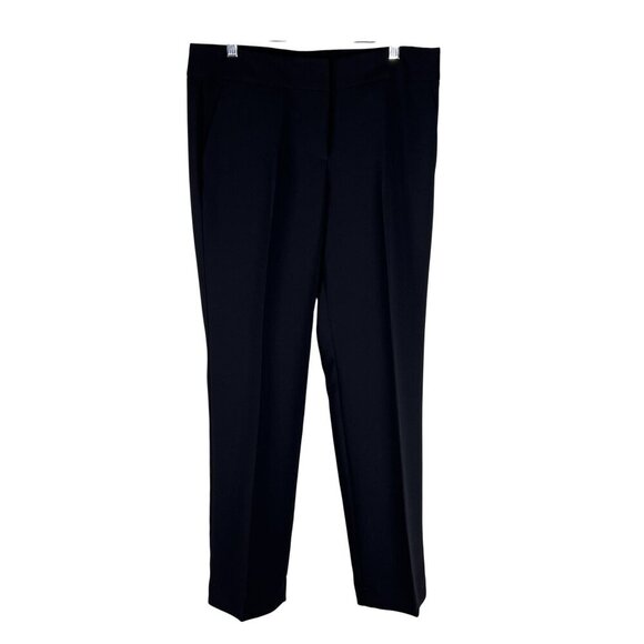 Talbots NWT Womens 8 Black Two Piece Suit Set Blazer Pants Career Wear MSRP $318 - Picture 2 of 16